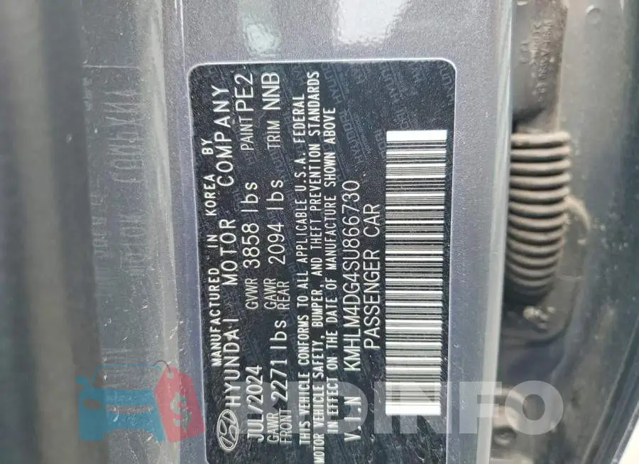 KMHLM4DG4SU866730 Photo# 12