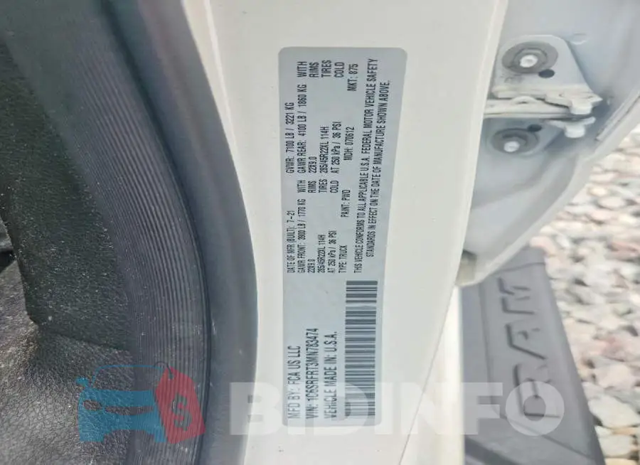 1C6SRFRT3MN783474 Photo# 12