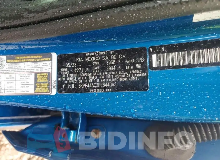 3KPF44AC3PE644043 Photo# 12