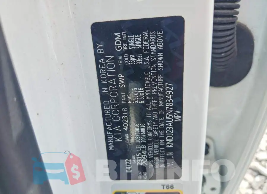 KNDJ23AU5N7834927 Photo# 12
