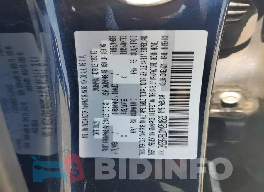 3MZBPABL0MM251683 Photo# 12