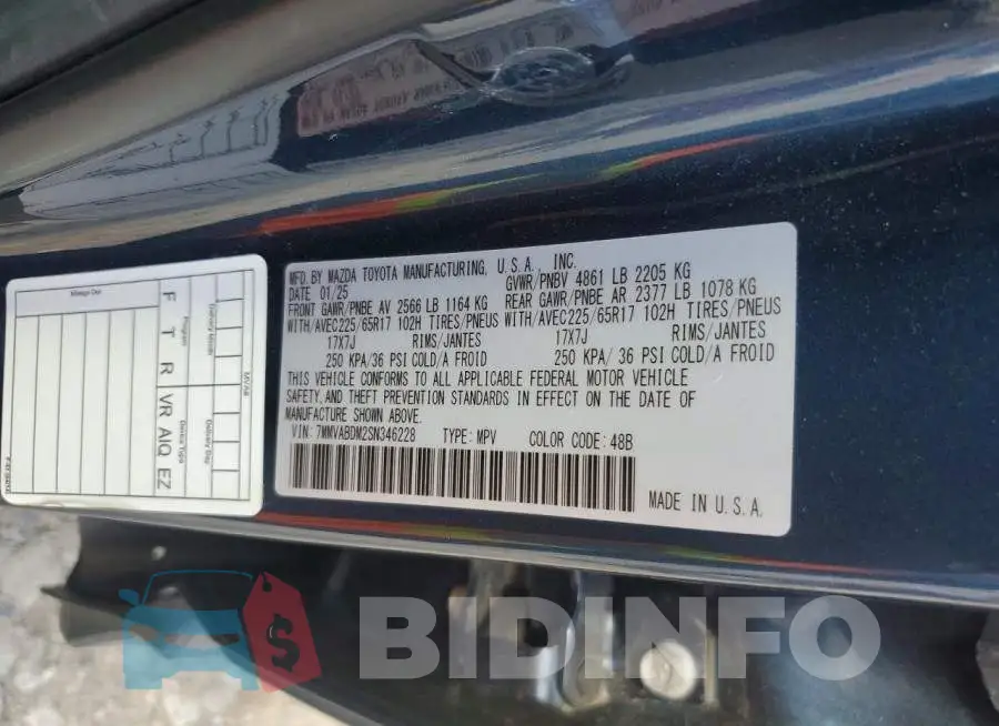 7MMVABDM2SN346228 Photo# 12