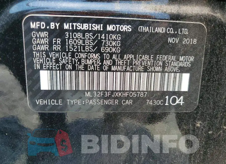 ML32F3FJXKHF05787 Photo# 12