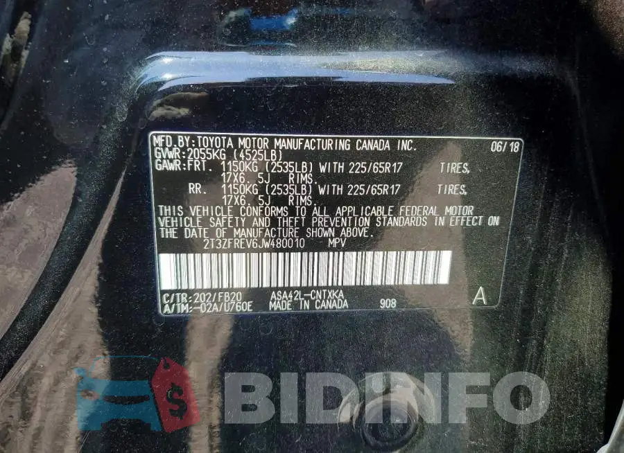 2T3ZFREV6JW480010 Photo# 12