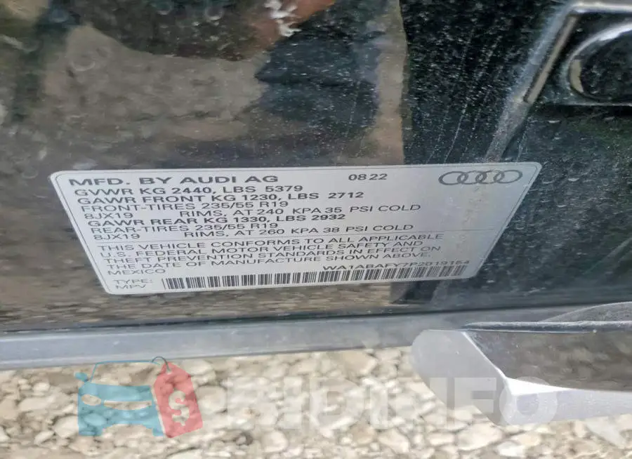 WA1ABAFY7P2019154 Photo# 13