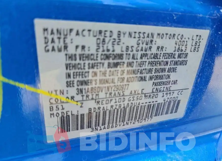 3N1AB8DV1NY290977 Photo# 13