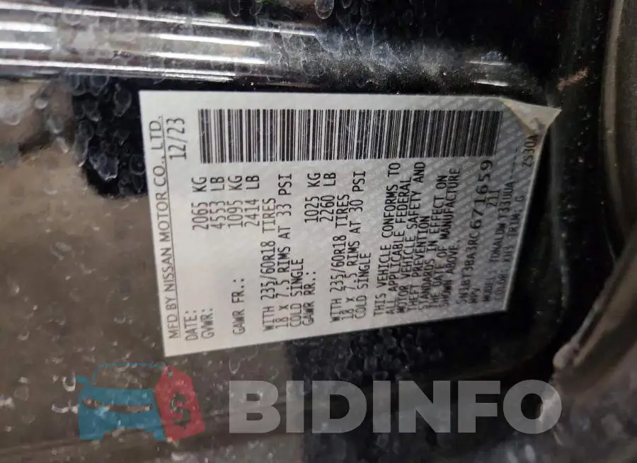 5N1BT3BA3RC671659 Photo# 13