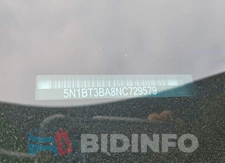 5N1BT3BA8NC729579 Photo# 12