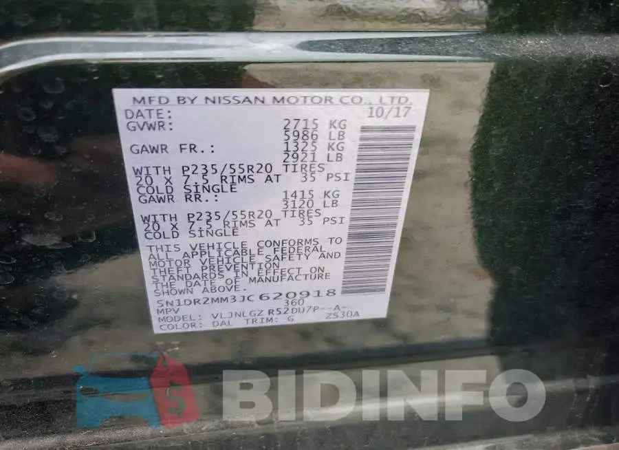 5N1DR2MM3JC620918 Photo# 13