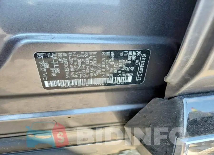 JN8BT3DC7SW100526 Photo# 13
