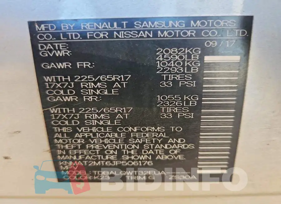 KNMAT2MT6JP506176 Photo# 14