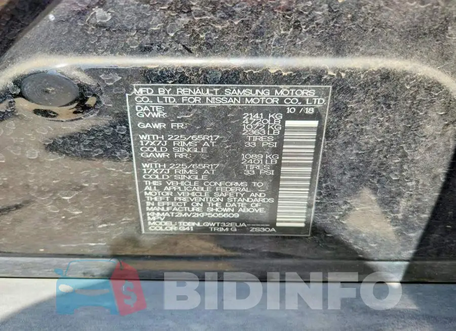 KNMAT2MV2KP505609 Photo# 13