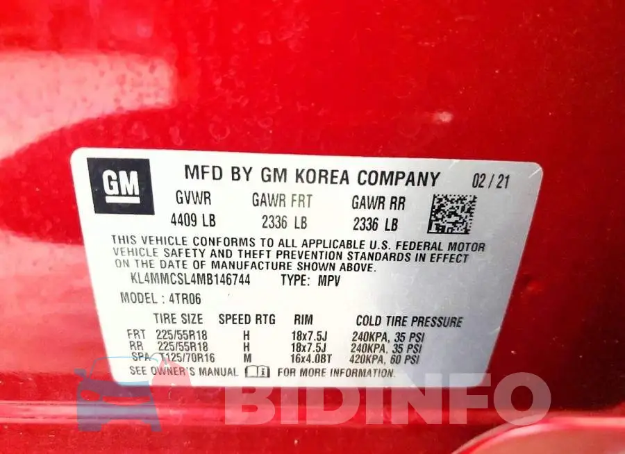 KL4MMCSL4MB146744 Photo# 12