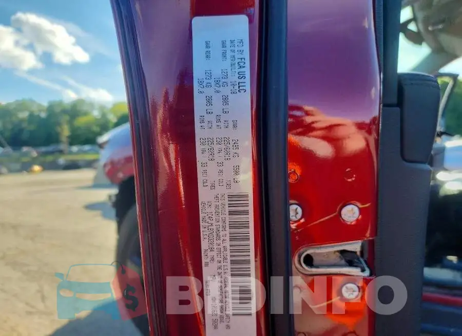 1C4PJMLB7KD320184 Photo# 14