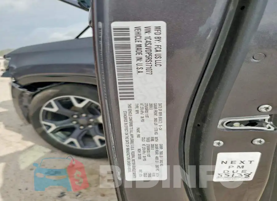 1C4SJVDP5RS171077 Photo# 13