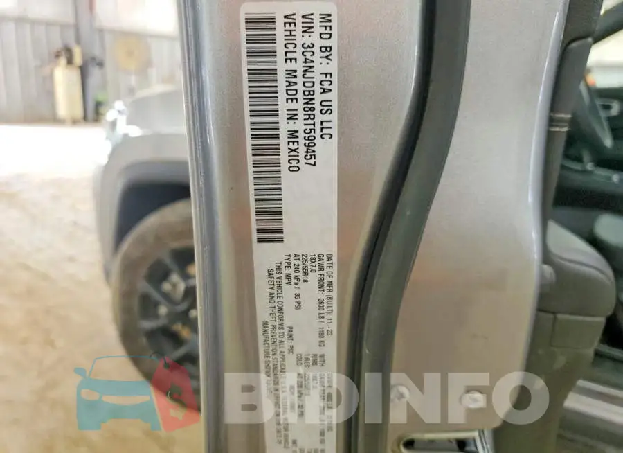 3C4NJDBN8RT599457 Photo# 13