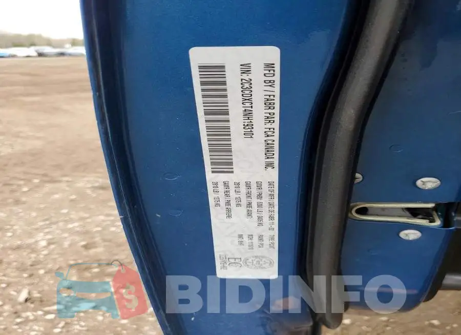2C3CDXCT4NH193101 Photo# 12