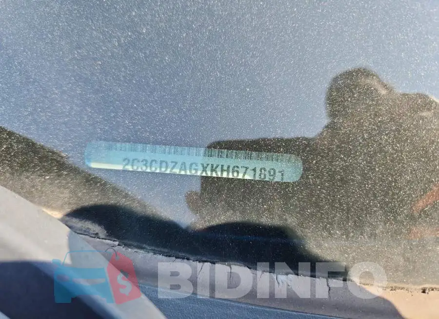 2C3CDZAGXKH671891 Photo# 12