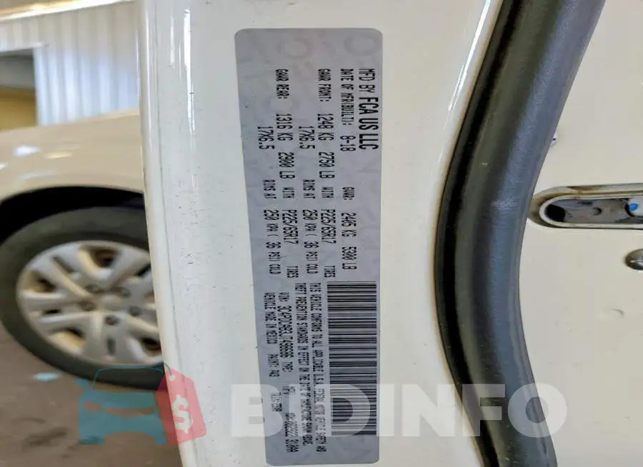 3C4PDCAB3JT498686 Photo# 13