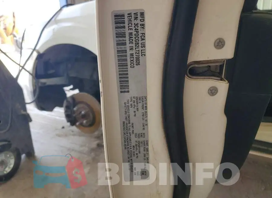 3C4PDCGB2LT270026 Photo# 13