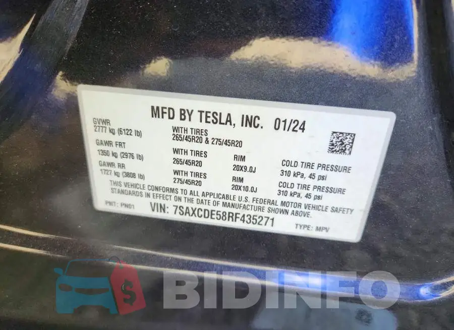 7SAXCDE58RF435271 Photo# 13