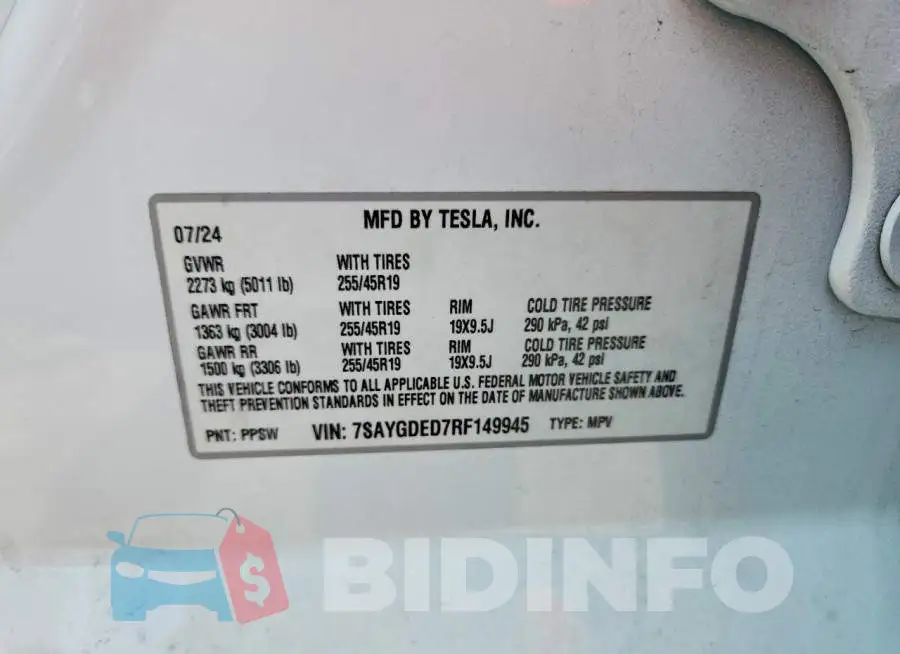 7SAYGDED7RF149945 Photo# 14