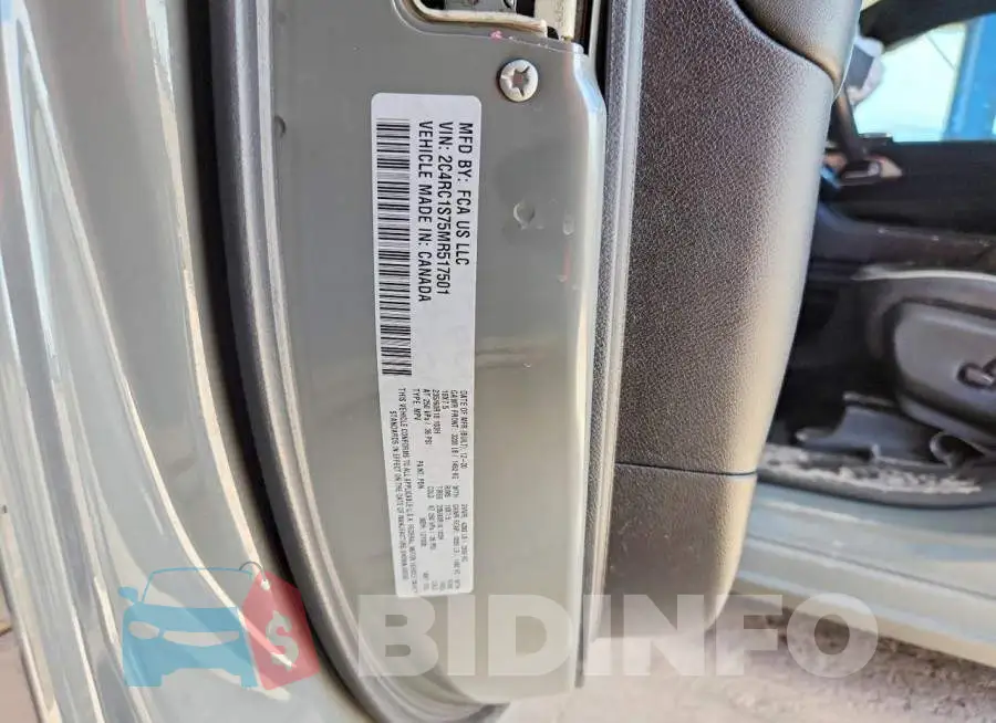 2C4RC1S75MR517501 Photo# 13