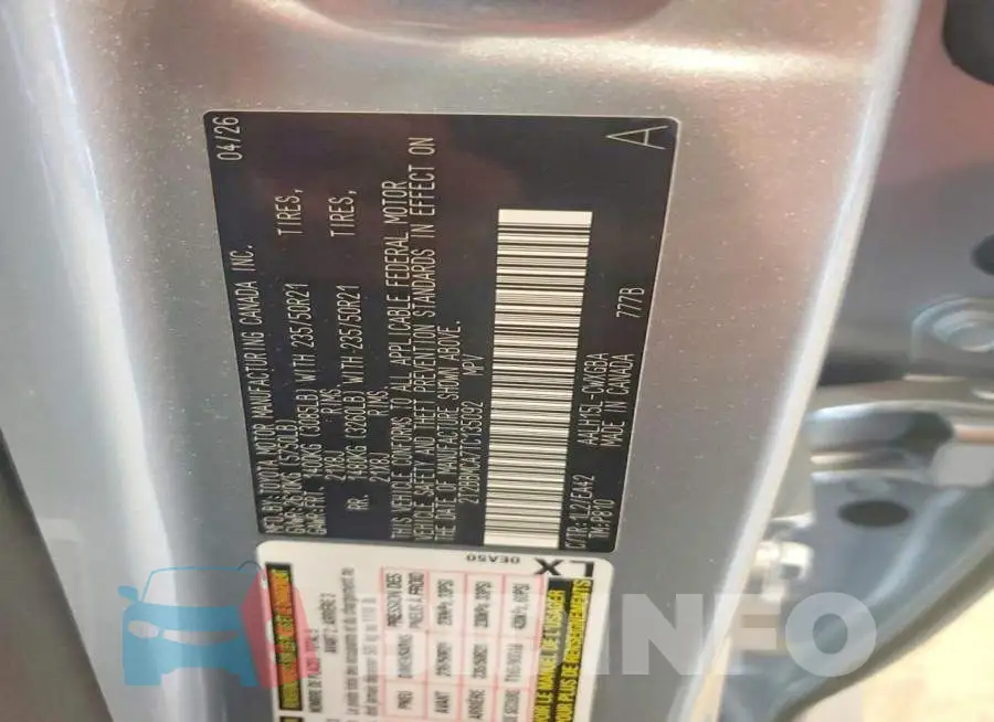 2T2BBMCA7TC135092 Photo# 13