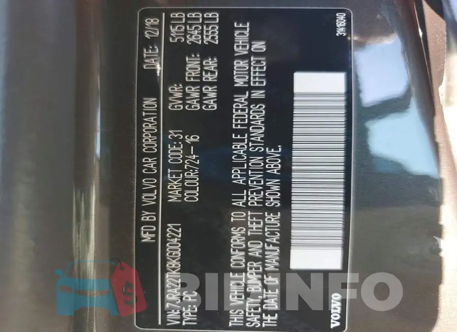 7JRA22TK8KG004221 Photo# 13
