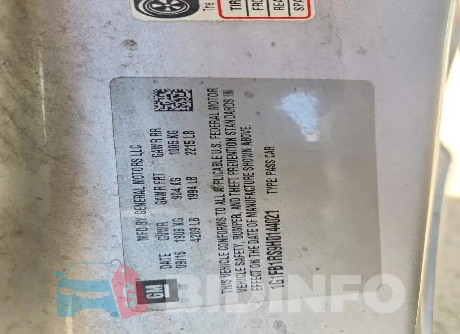 1G1FB1RS9H0144021 Photo# 12