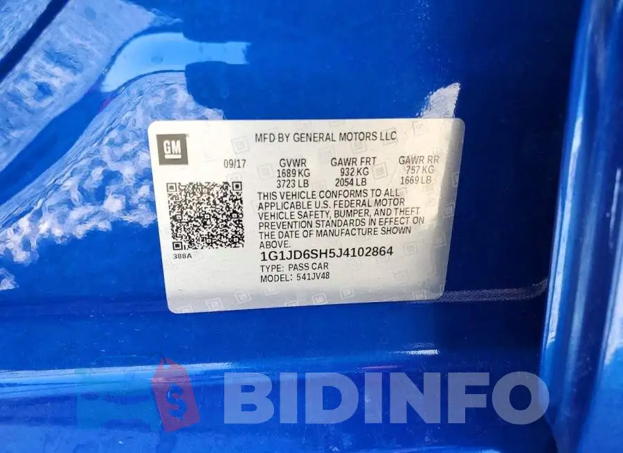 1G1JD6SH5J4102864 Photo# 12