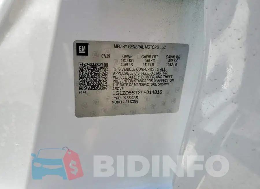 1G1ZD5ST2LF014816 Photo# 12