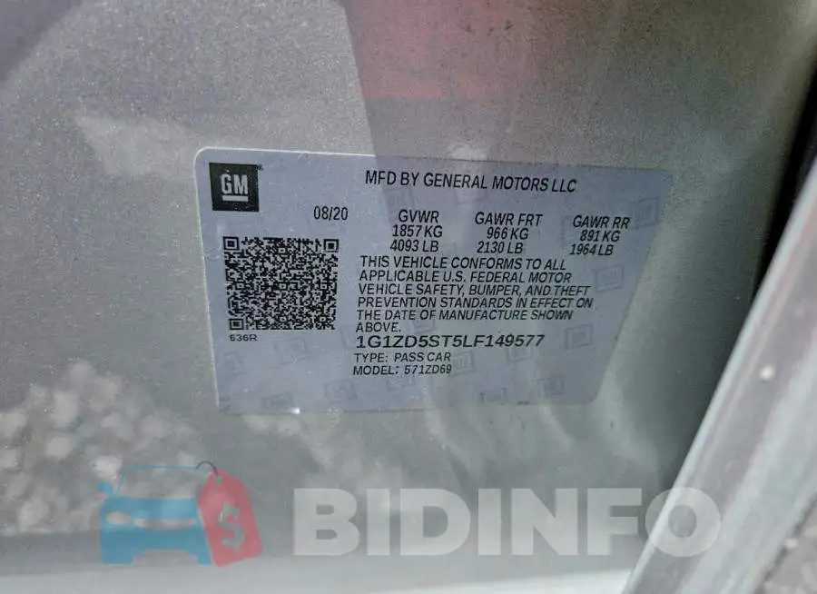 1G1ZD5ST5LF149577 Photo# 12