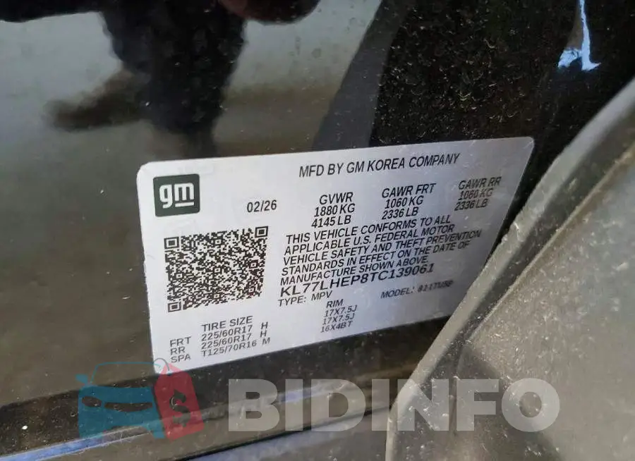 KL77LHEP8TC139061 Photo# 13