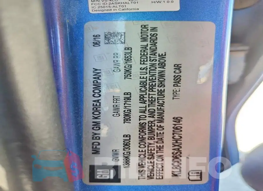 KL8CD6SAXHC706146 Photo# 13