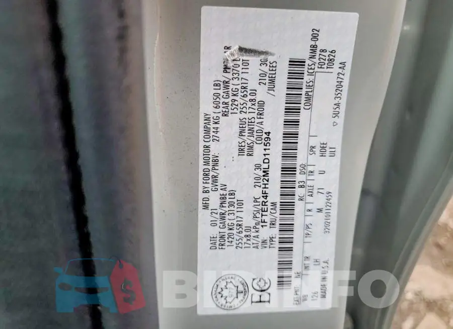 1FTER4FH2MLD11594 Photo# 12