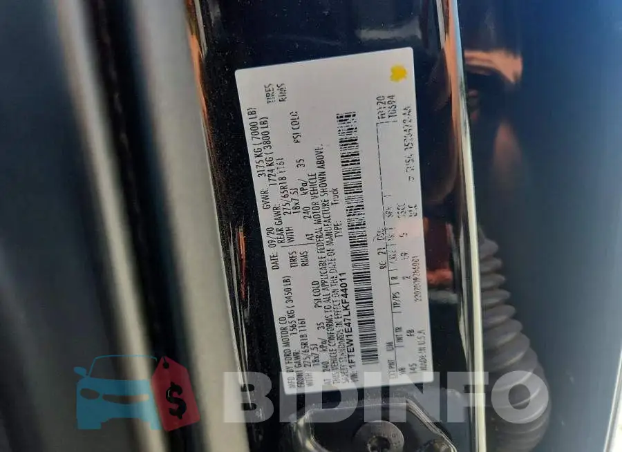 1FTEW1E47LKF44011 Photo# 12