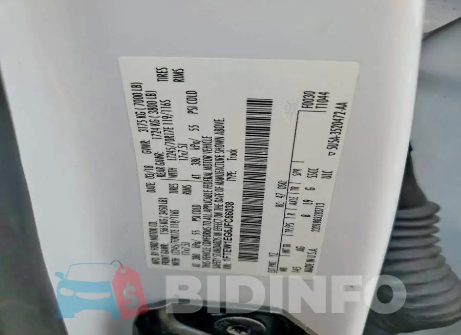1FTEW1EG6JFC66038 Photo# 12