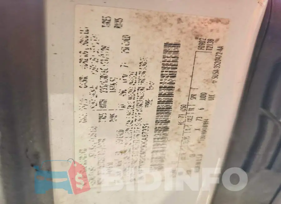 1FTYR2CMXKKA87951 Photo# 13