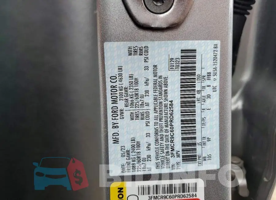 3FMCR9C60PRD62584 Photo# 13