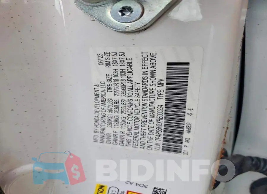 7FARS5H8XRE000924 Photo# 13