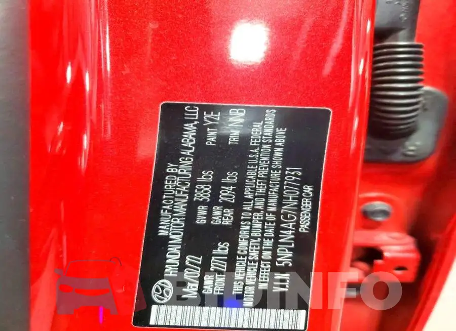 5NPLN4AG7NH077931 Photo# 12
