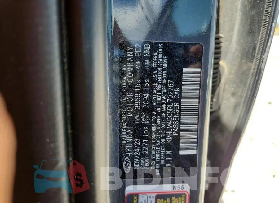 KMHLM4DG5RU702767 Photo# 12