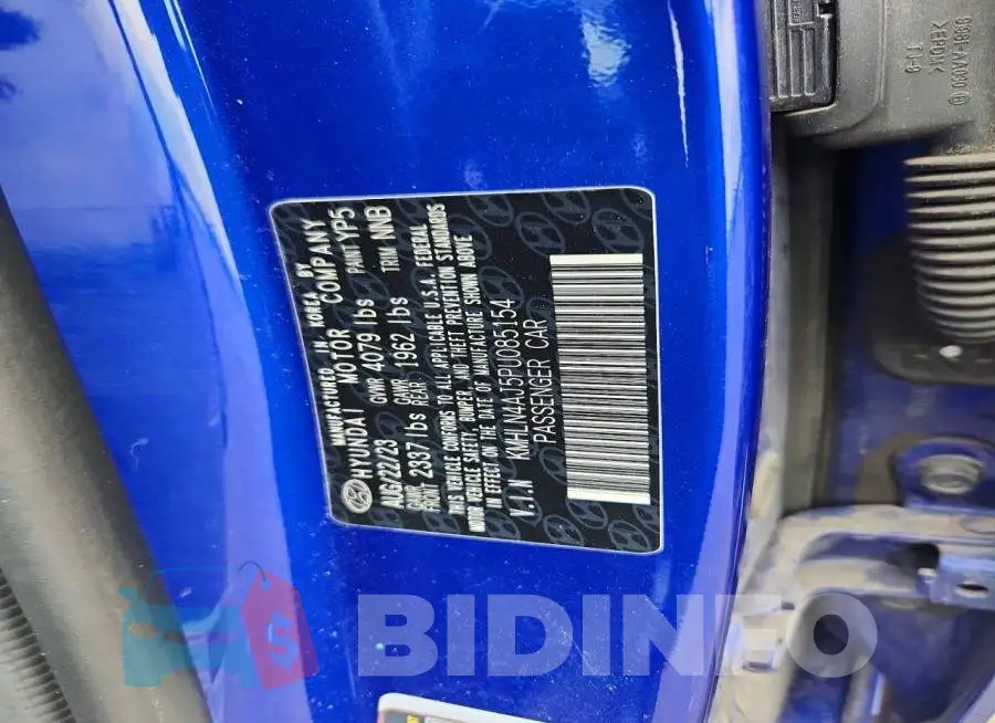 KMHLN4AJ5PU085154 Photo# 12