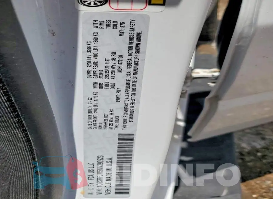 1C6SRFJM5NN390923 Photo# 12