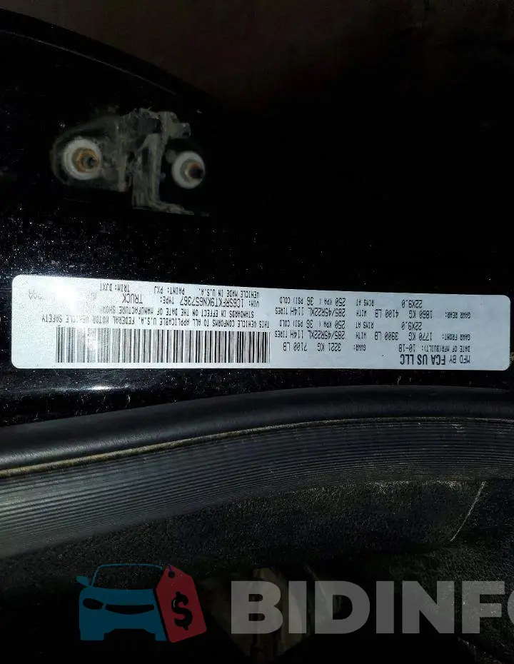 1C6SRFKT9KN657367 Photo# 12