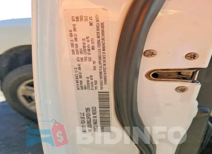 3C6UR5CJ5PG517056 Photo# 12