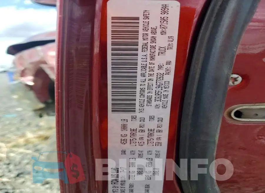 3C6UR5FL9HG772632 Photo# 12