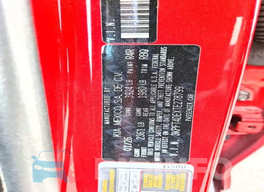 3KPFT4DEXTE278799 Photo# 12