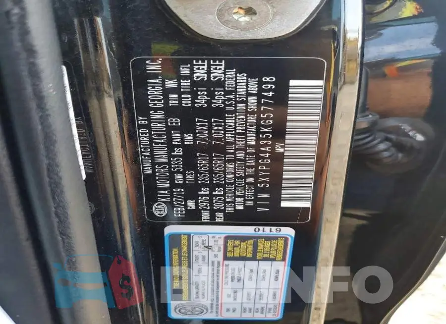 5XYPG4A35KG577498 Photo# 12